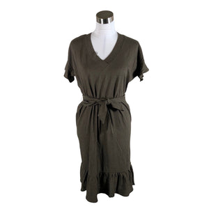 Unisex Yaya - Trikotaažist kleit, suurus 36 - Roheline (1)