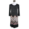 Unisex Mingel - Trikotaažist kleit, suurus 36 - Must ()