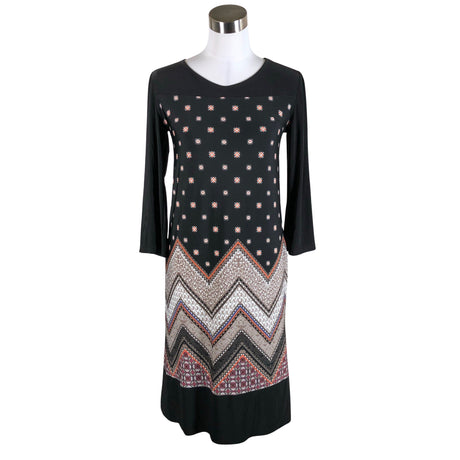 Unisex Mingel - Trikotaažist kleit, suurus 36 - Must ()