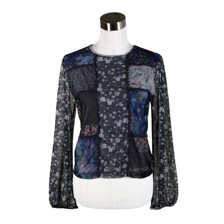 Unisex Desigual - Trikotaažist pluus, suurus 40 - Sinine ()