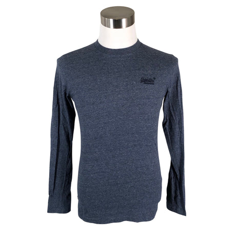 Unisex Superdry - Trikotaažist pluus, suurus S - Helesinine ()