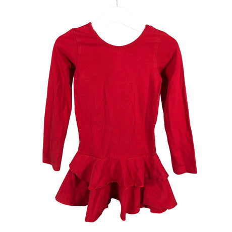Unisex Gugguu - Trikotaažist kleit, suurus 104 - 110 - Punane ()