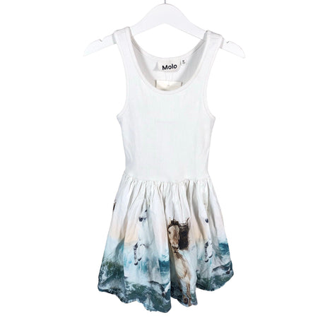 Unisex Molo Kids - Mitteveniv kleit, suurus 98 - 104 - Valge ()