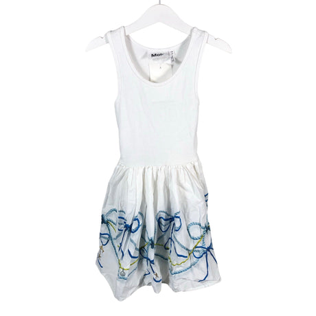 Unisex Molo Kids - Mitteveniv kleit, suurus 110 - 116 - Valge ()