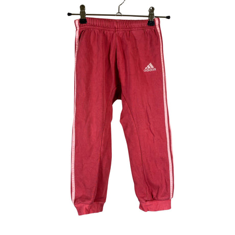 Unisex Adidas - Dressikangast püksid, suurus 98 - 104 - Roosa ()