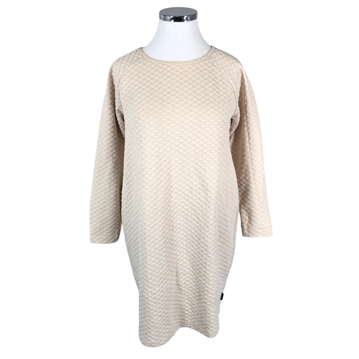 Unisex Aarrelabel - Trikotaažist kleit, suurus 42 - Beige (1)