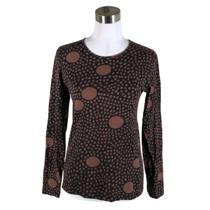 Unisex Marimekko - Trikotaažist pluus, suurus 38 - Pruun (1)
