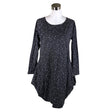 Unisex Papu - Trikotaažist kleit, suurus 38 - Must ()