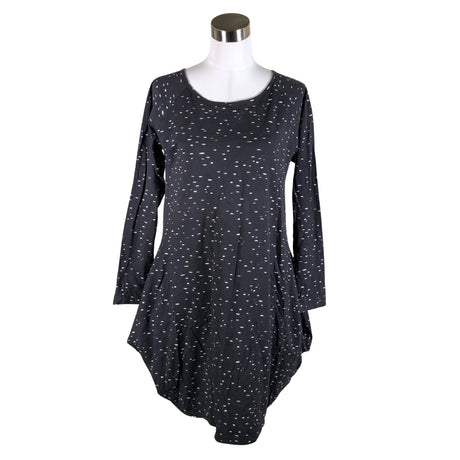 Unisex Papu - Trikotaažist kleit, suurus 38 - Must ()
