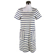 Unisex Nanso - Dressikangast kleit, suurus 36 - Valge ()