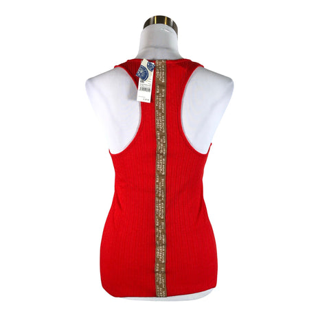 Unisex Benetton - Trikotaažist topp, suurus 40 - Punane (2)