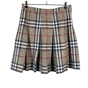 Unisex Burberry - Plisseerseelik, suurus 40 - Pruun (1)