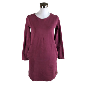 Unisex Blaa - Dressikangast kleit, suurus 36 - Veinipunane (1)