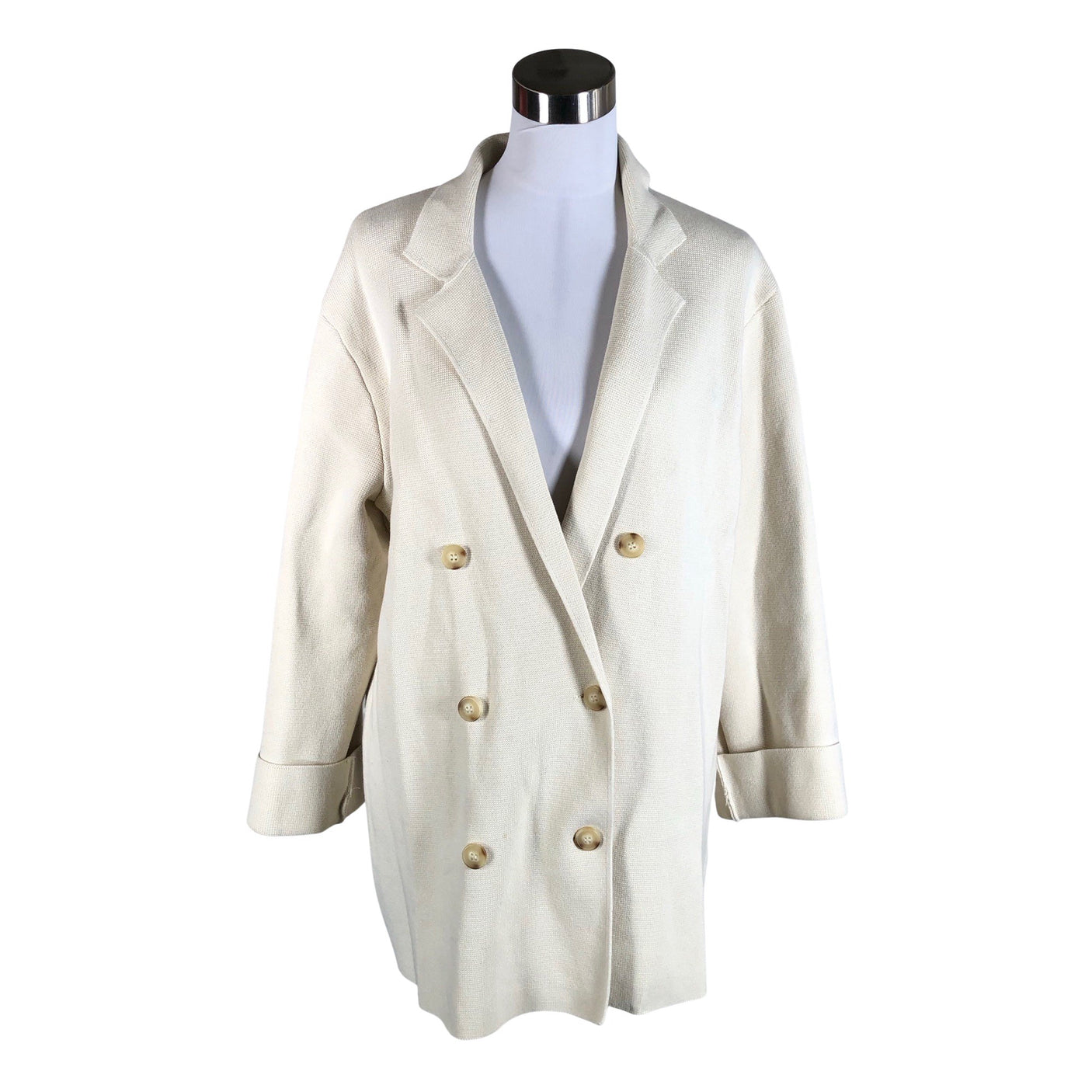 Unisex Lindex - Kardigan, suurus 38 - Beige (1)