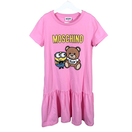 Unisex Moschino Teen - Trikotaažist kleit, suurus 146 - 152 - Heleroosa ()