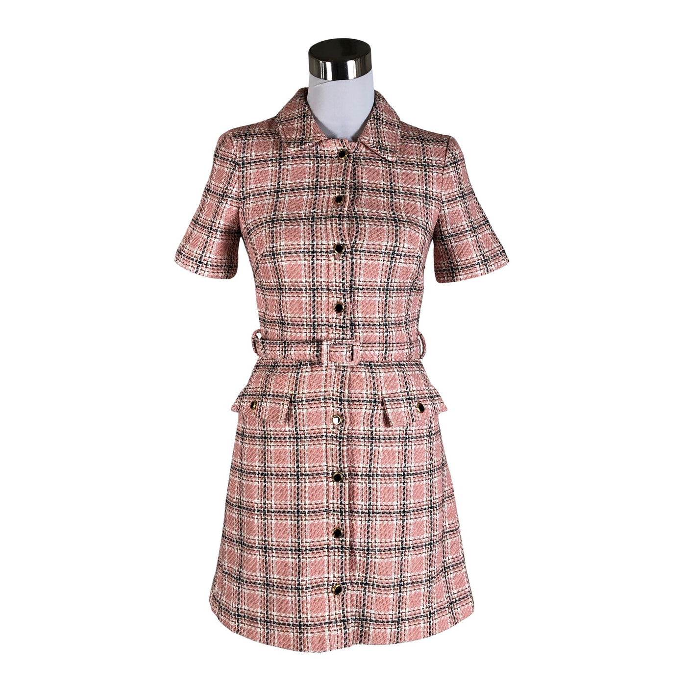 Unisex &Other Stories - Mitteveniv kleit, suurus 34 - Heleroosa (1)
