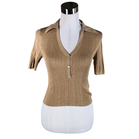 Unisex &Other Stories - Lühikeste käistega pluus, suurus 34 - Beige ()