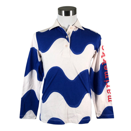 Unisex Marimekko - Trikotaažist pluus, suurus XS - Sinine ()