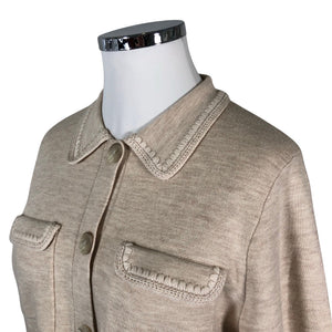 Unisex La Maille Sezane - Kardigan, suurus 44 - Beige (3)