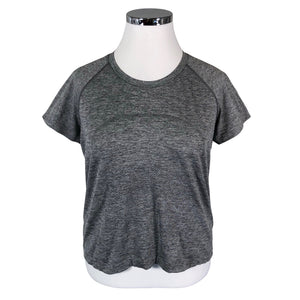 Unisex Lululemon - Spordisärk, lühikesed käised, suurus 42 - Hall (1)