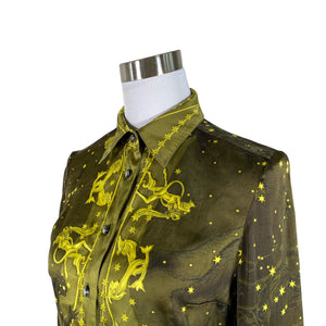Unisex Versace - Pluus, suurus 38 - Roheline (3)