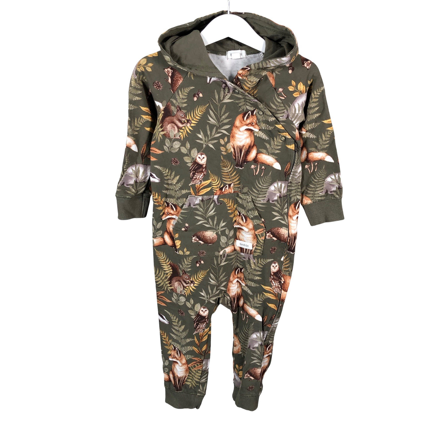 Unisex Newbie - Pükskostüüm, suurus 80 - 86 - Roheline (1)