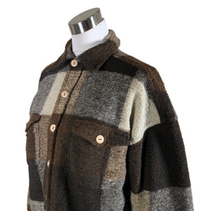 Unisex Anine Bing - Villane mantel, suurus 36 - Pruun (2)