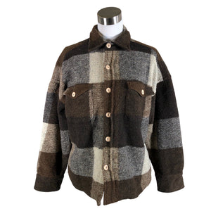 Unisex Anine Bing - Villane mantel, suurus 36 - Pruun (1)