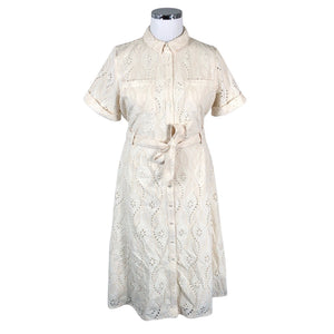 Unisex Sézane - Mitteveniv kleit, suurus 44 - Beige (1)