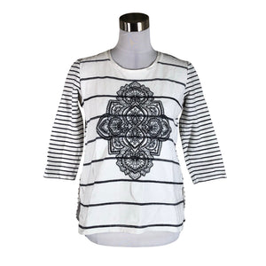 Unisex Gerry Weber - Trikotaažist pluus, suurus 38 - Valge (1)