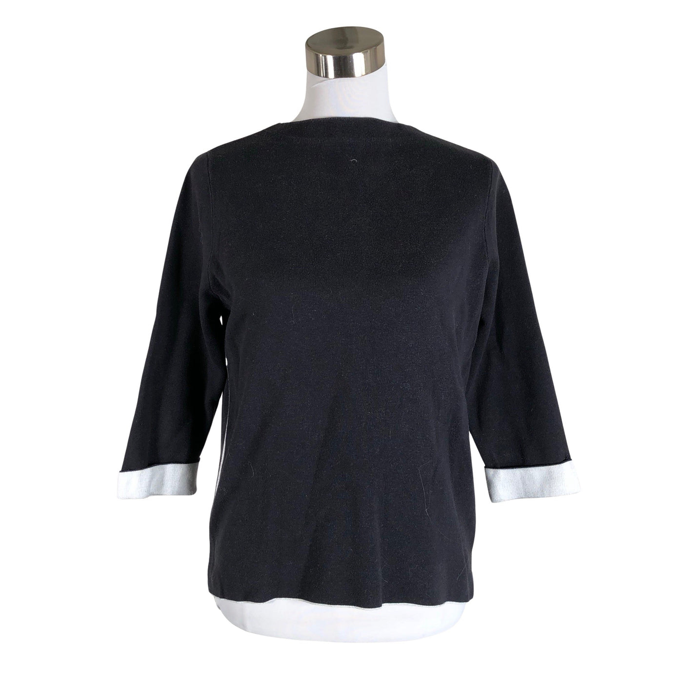 Unisex Gerry Weber - Trikotaažist pluus, suurus 36 - Must (1)