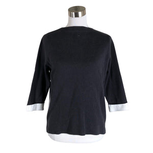 Unisex Gerry Weber - Trikotaažist pluus, suurus 36 - Must (1)