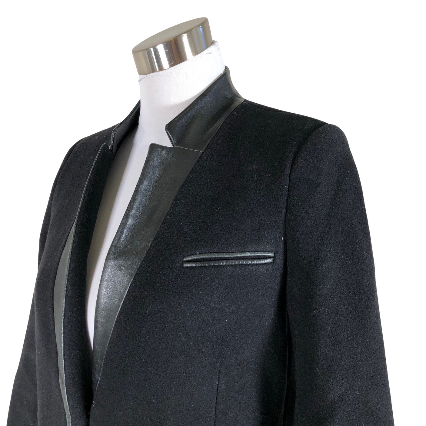 Unisex The Kooples - Villane mantel, suurus 36 - Must (3)