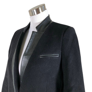 Unisex The Kooples - Villane mantel, suurus 36 - Must (3)
