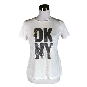 Unisex DKNY - T-särk, suurus 36 - Valge (1)