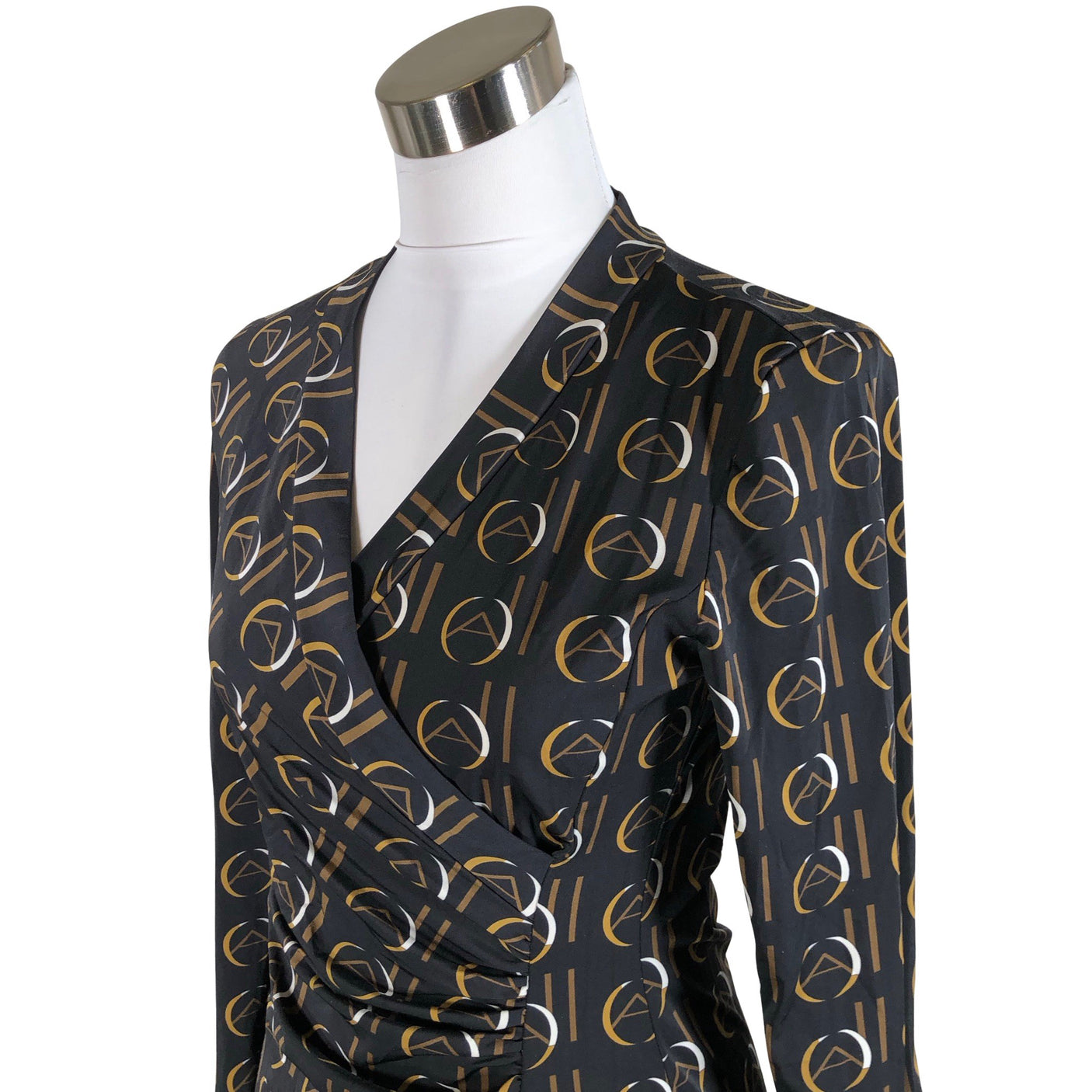 Unisex Andiata - Trikotaažist kleit, suurus 38 - Must (2)