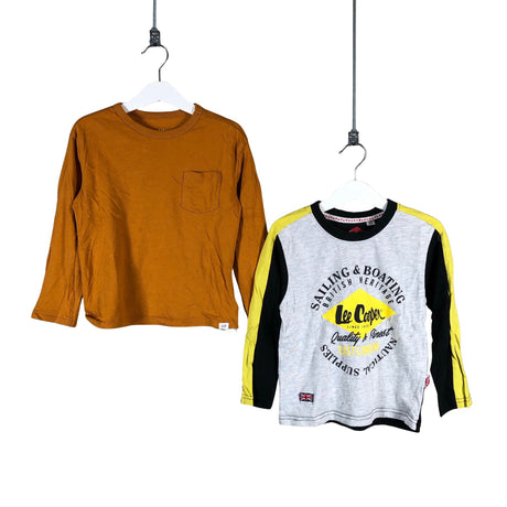 Unisex Lee Cooper - Trikotaažist pluus, suurus 98 - 104 - Hall ()