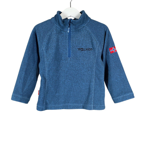 Unisex Trollkids - Fliispluus, suurus 92 - 98 - Roheline ()