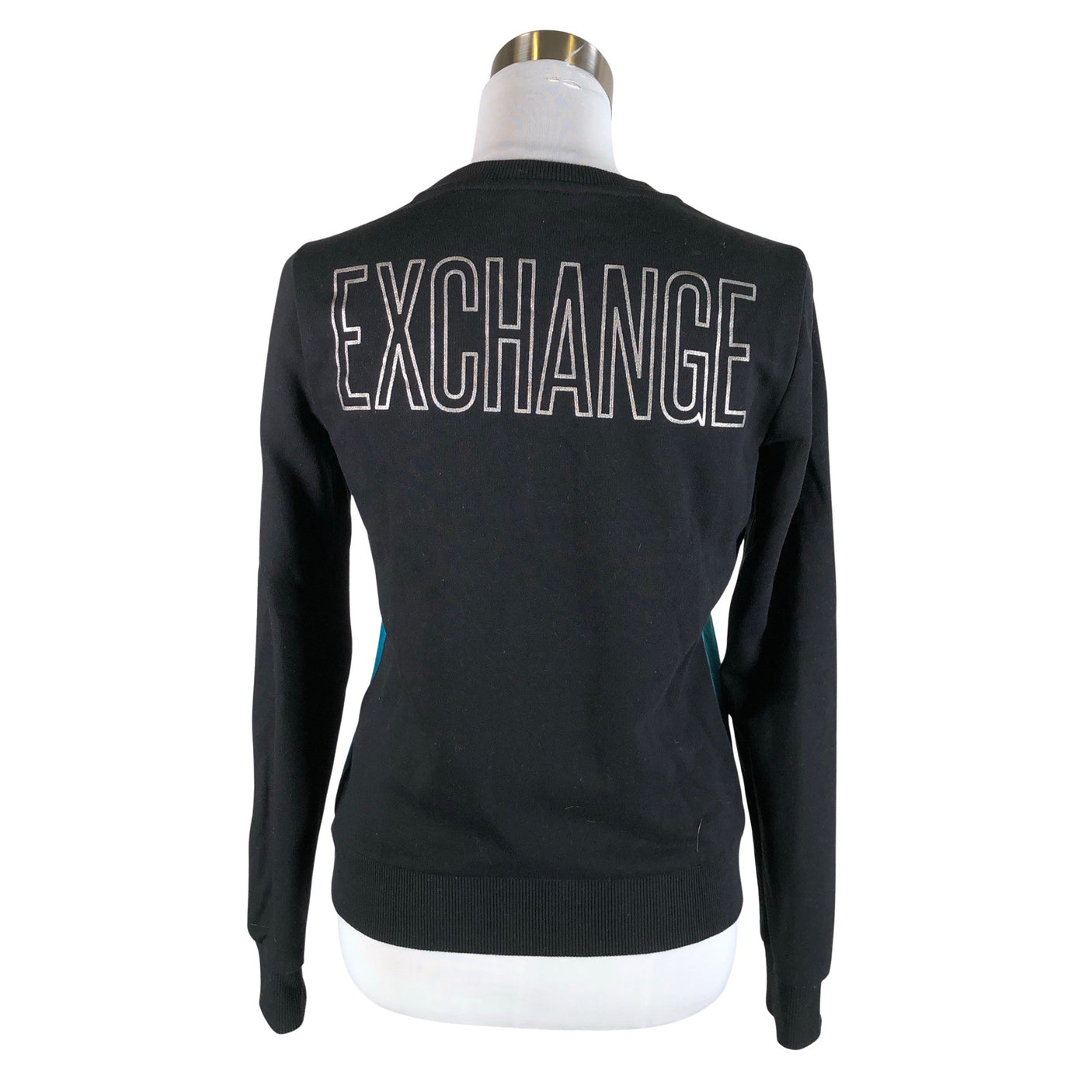 Unisex Armani Exchange - Dressikangast pluus, suurus 36 - Must (2)