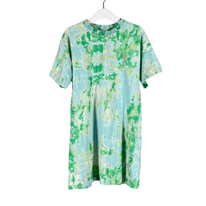 Unisex Lindex - Trikotaažist kleit, suurus 122 - 128 - Roheline (1)