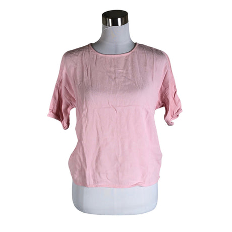 Unisex Samsoe&Samsoe - Lühikeste käistega pluus, suurus 34 - Heleroosa ()