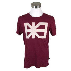 Unisex Makia - T-särk, suurus L - Veinipunane (1)