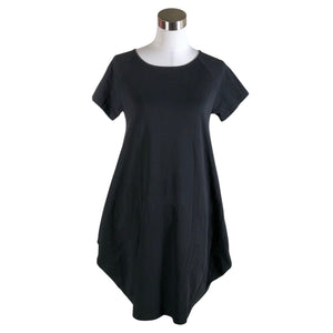 Unisex Papu - Trikotaažist kleit, suurus 36 - Must (1)