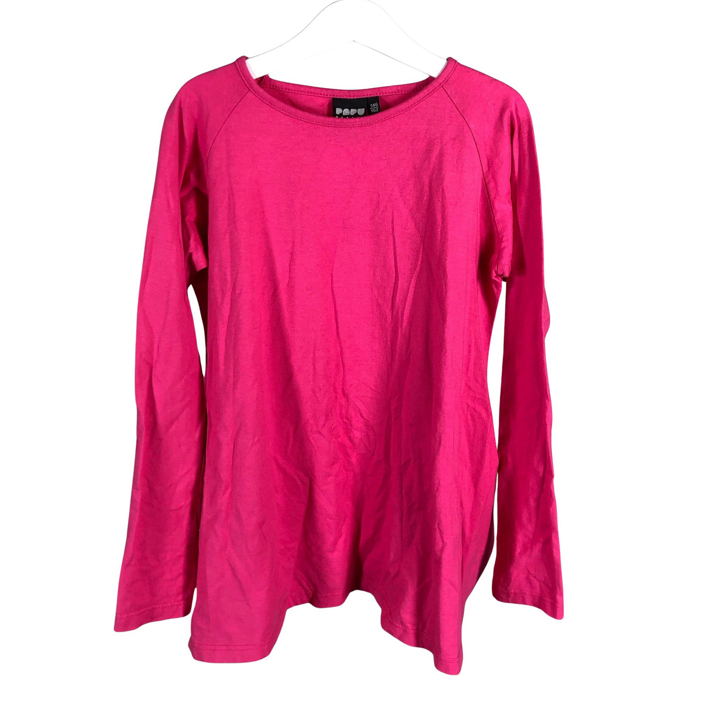Unisex Papu - Trikotaažist pluus, suurus 146 - 152 - Roosa (1)