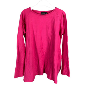 Unisex Papu - Trikotaažist pluus, suurus 146 - 152 - Roosa (1)