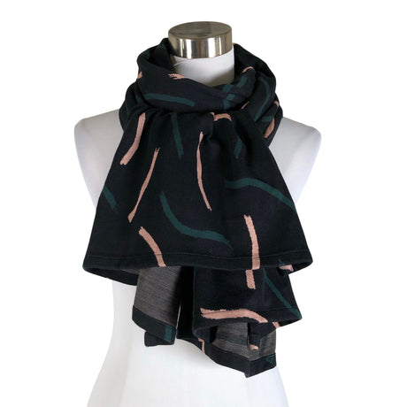 Unisex NOSH - Õhuke sall, suurus Maxi - Must ()