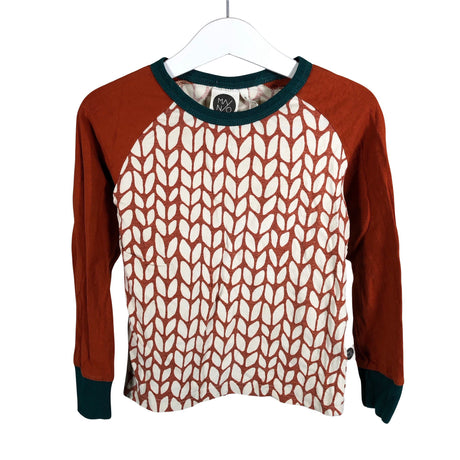 Unisex Mainio - Trikotaažist pluus, suurus 98 - 104 - Pruun ()