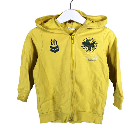 Unisex Benetton - Dressipluus, suurus 86 - 92 - Kollane ()