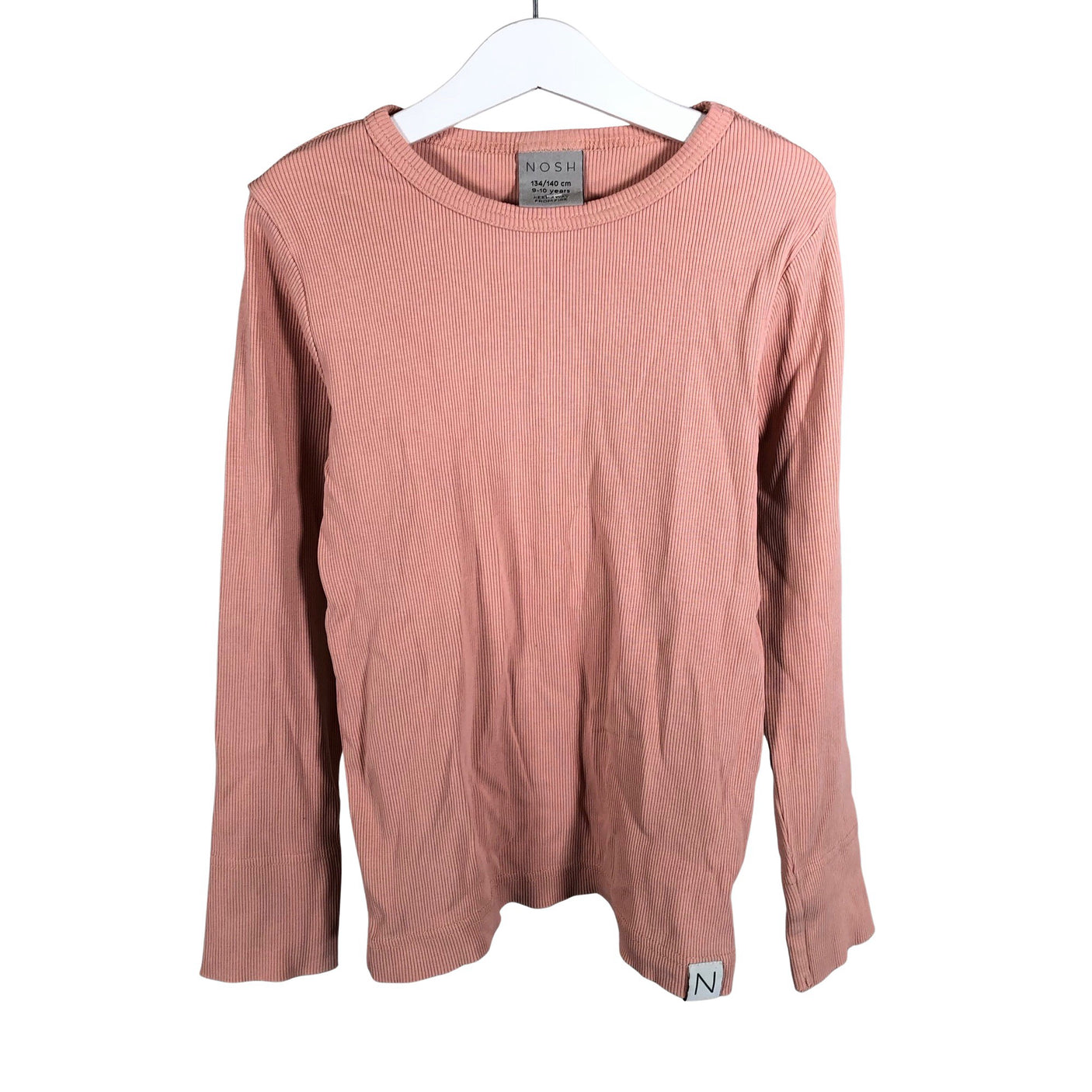 Unisex NOSH - Trikotaažist pluus, suurus 134 - 140 - Heleroosa (1)