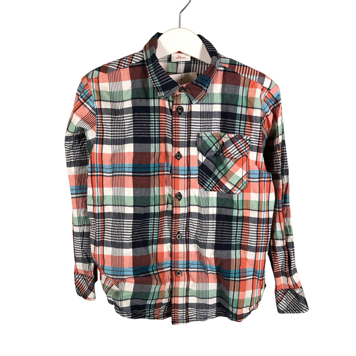 Unisex s.Oliver - Triiksärk, suurus 116 - 122 - Sinine (1)